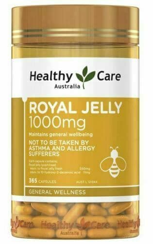 HealthyCare蜂王乳膠囊365粒